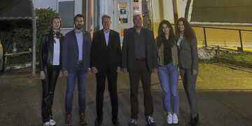 Φωταγωγήθηκε το Διοικητήριο της Π.Ε. Φλώρινας για την Ημέρα Μνήμης της Γενοκτονίας των Ποντίων