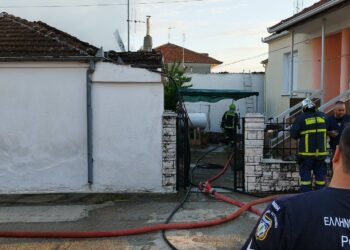 Φωτιά σε λεβητοστάσιο μονοκατοικίας στον Περδίκκα – Επέμβαση της Πυροσβεστικής