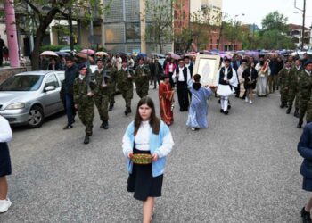 Γρεβενά: Λαμπρός ο εορτασμός του Πολιούχου Αγίου Αχιλλίου - Παρών και ο Υπουργός Ανάπτυξης και Επενδύσεων Άδωνις Γεωργιάδης