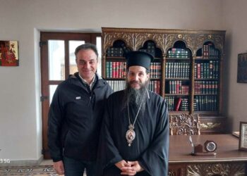 Θοδωρής Καρυπίδης: Συνάντηση με Μητροπολίτη Σισανίου & Σιατίστης και Δήμαρχο Βοΐου
