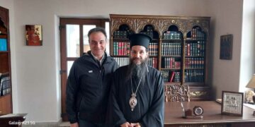 Θοδωρής Καρυπίδης: Συνάντηση με Μητροπολίτη Σισανίου & Σιατίστης και Δήμαρχο Βοΐου