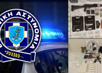 Καστοριά: Όπλα, οπιούχα ναρκωτικά, αλεξίσφαιρα, κλεμμένες ταυτότητες και 3000 ναρκωτικά χάπια είχε στην κατοχή του 54χρονος