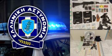 Καστοριά: Όπλα, οπιούχα ναρκωτικά, αλεξίσφαιρα, κλεμμένες ταυτότητες και 3000 ναρκωτικά χάπια είχε στην κατοχή του 54χρονος