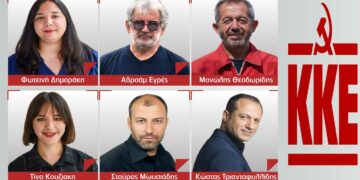 Το ψηφοδέλτιο του ΚΚΕ στην Π.Ε. Κοζάνης