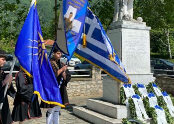 Ο Δήμος Αμυνταίου τίμησε τη μνήμη του Οπλαρχηγού Μακεδονομάχου Καπετάν Βαγγέλη και των συμπολεμιστών του - Φωτογραφίες