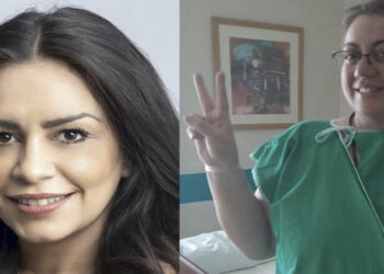 Οι ευχές της υποψήφιας του ΣΥΡΙΖΑ Ε. Μιχελάκη για την γέννηση της κόρης της υποψήφιας του ΠΑΣΟΚ Π. Καμαριάδου