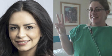 Οι ευχές της υποψήφιας του ΣΥΡΙΖΑ Ε. Μιχελάκη για την γέννηση της κόρης της υποψήφιας του ΠΑΣΟΚ Π. Καμαριάδου