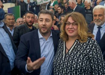 Οι ιδιαίτερη αναφορά του Νίκου Ανδρουλάκη στην υποψήφια Κοζάνης Καμαριάδου η οποία έδωσε την εκλογική μάχη εγκυμονούσα