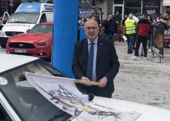 Στην 24η Δεξιοτεχνία Αυτοκινήτου Πτολεμαΐδας, που διοργανώνει η Αυτοκινητιστική Λέσχη Πτολεμαΐδας ο Υφυπουργός Μεταφορών και Υποψήφιος Βουλευτής Ν. Κοζάνης Μιχάλης Παπαδόπουλος