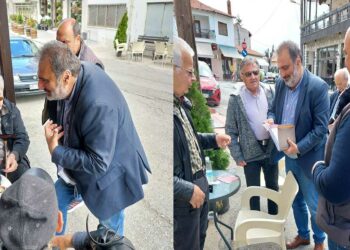 Ο υποψήφιος βουλευτής του ΣΥΡΙΖΑ Κώστας Πασσαλίδης στη Σιάτιστα – «Δεσμεύομαι να είμαι δίπλα στους Σιατιστινούς, που έγραψαν σπουδαία ιστορία στο εμπόριο, στην οικονομία και στον πολιτισμό»