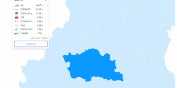 Πως ψήφισαν οι πολίτες στην Π.Ε. Γρεβενών- Τα ποσοστά των κομμάτων στο 100% της ενσωμάτωσης