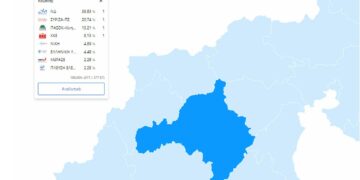 Πως ψήφισαν οι πολίτες στην Π.Ε. Κοζάνης Τα ποσοστά των κομμάτων στο 100% της ενσωμάτωσης