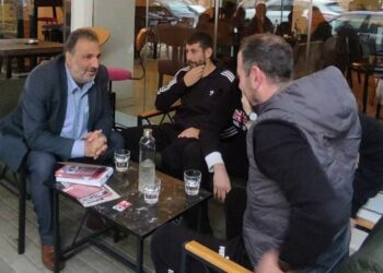 Ο υποψήφιος βουλευτής Κώστας Πασσαλίδης στον Περδίκκα: «Ο ελληνικός λαός με την ψήφο του θα “παραιτήσει” τον Κυριάκο Μητσοτάκη και θα φέρει ξανά τη δημοκρατία στην εξουσία»