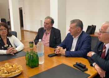 Συνάντηση του Δημάρχου Αμυνταίου Άνθιμου Μπιτάκη με Δημάρχους και στελέχη του Υπουργείου Ενέργειας από την Ουγγαρία