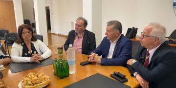 Συνάντηση του Δημάρχου Αμυνταίου Άνθιμου Μπιτάκη με Δημάρχους και στελέχη του Υπουργείου Ενέργειας από την Ουγγαρία