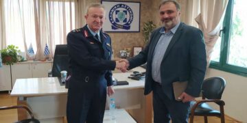 Συνάντηση Υποψηφίου του ΣΥΡΙΖΑ ΠΣ Κώστα Πασσαλίδη με τον Ταξίαρχο Δ. Μακεδονίας Σπυρίδων Διόγκαρη