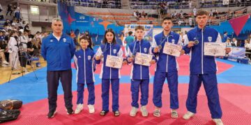 Τέσσερα μετάλλια για τη Μακεδονική Δύναμη Κοζάνης στο 7th ASTERIX CUP International Taekwondo Tournament Nis- Serbia 2023
