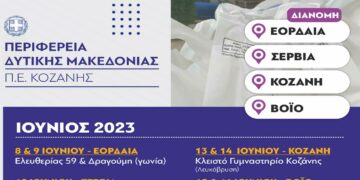 ΠΕ Κοζάνης: Ξεκινάει η διανομή τροφίμων μέσω ΤΕΒΑ στους δήμους Κοζάνης, Βοΐου, Εορδαίας, Σερβίων και Βελβεντού