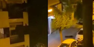 Θεσσαλονίκη: 40χρονος σε αμόκ πέταξε μέχρι και τηλεόραση από το μπαλκόνι του σπιτιού του