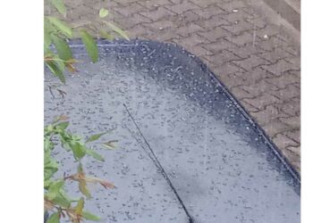 Σφοδρή καταιγίδα και χαλαζόπτωση στην Πτολεμαΐδα -VIDEO