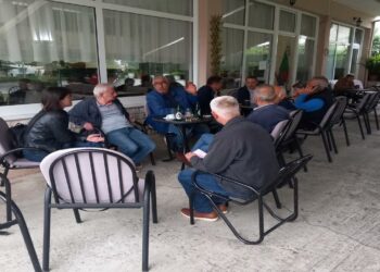 Μηλοχώρι και Φούφα που επλήγησαν από τις έντονες βροχοπτώσεις επισκέφθηκε αντιπροσωπεία του ΚΚΕ με επικεφαλής την Τίνα Κουζιακη