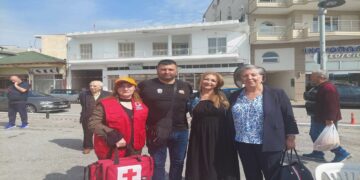 Το Περιφερειακό Τμήμα του Ελληνικού Ερυθρού Σταυρού Πτολεμαΐδας, στην Υγειονομική κάλυψη του “3×3 ΔΕΗ street basketball Πτολεμαΐδα 2023”