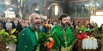 Λαμπρά εορτάστηκε η Πεντηκοστή στον Ιερό Ναό Αγίας Σκέπης Πτολεμαΐδας (ρεπορτάζ της Κούλας Πουλασιχίδου)