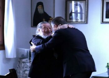 Επίσκεψη του Υπουργού Εθνικής Άμυνας στον Μητροπολίτη Φλωρίνης