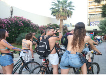 Γυμνή ποδηλατοδρόμια με ελάχιστους ποδηλάτες στη Θεσσαλονίκη