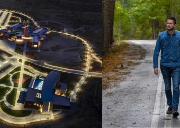 Η Πανεπιστημιούπολη Δ. Μακεδονίας από ψηλά – ΦΩΤΟ του Αργύρη Καραμούζα