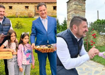 Νίκος Χαρδαλιάς και Άδωνης Γεωργιάδης επισκέφθηκαν την περιοχή: “Η Καστοριά στηρίζει τη ΝΔ και εμπιστεύεται τον Κ. Μητσοτάκη”- Οι selfies και τα δώρα