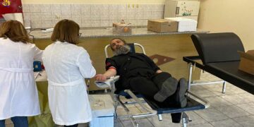 Θερμή η ανταπόκριση στην εθελοντική αιμοδοσία που έγινε στον Περδίκκα