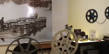 Αναρράχη: VIDEO από το μοναδικό Μουσείο Κινηματογράφου που παρουσιάστηκε στο Γυμνάσιο Αναρράχης