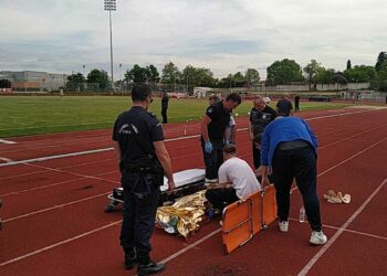 Κοζάνη: Παίκτης τραυματίστηκε και μεταφέρθηκε στο Νοσοκομείο-VIDEO