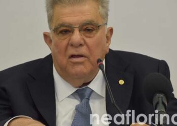 Στη Φλώρινα βρέθηκε ο επικεφαλής του Πατριωτικού Συνασπισμού, Πρόδρομος Εμφιετζόγλου (video)
