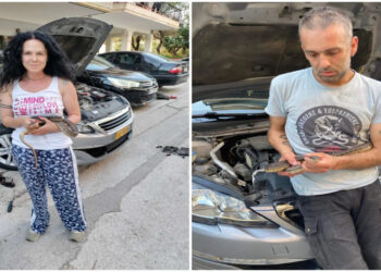 Θεσσαλονίκη: Άνοιξε το καπό του ταξί της και βρήκε… φίδι!