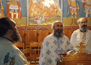 Ιερά Αγρυπνία στον Πανηγυρίζοντα Ιερό Ναό Αγίου Μάρκου του Ευγενικού Τ.Κ. Κρυόβρυσης ( της Κούλας Πουλασιχίδου )