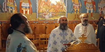 Ιερά Αγρυπνία στον Πανηγυρίζοντα Ιερό Ναό Αγίου Μάρκου του Ευγενικού Τ.Κ. Κρυόβρυσης ( της Κούλας Πουλασιχίδου )