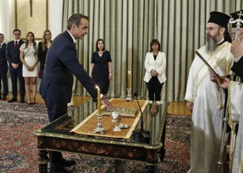 Ορκίστηκε πρωθυπουργός ο Κυριάκος Μητσοτάκης
