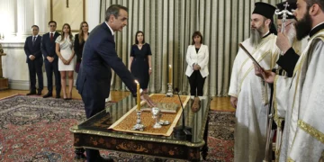 Ορκίστηκε πρωθυπουργός ο Κυριάκος Μητσοτάκης