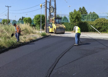 Σε πλήρη εξέλιξη το μεγάλο πρόγραμμα ασφαλτοστρώσεων σε όλο το Δήμο Εορδαίας