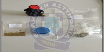 "Στα χέρια" της Αστυνομίας 5 άτομα από Καστοριά και Φλώρινα την τελευταία εβδομάδα για κατοχή ναρκωτικών ουσιών
