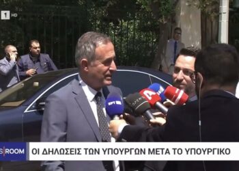 Ο Στάθης Κωνσταντινίδης στο πρώτο Υπουργικό: «Αποφασιστικότητα για αποτελεσματικό έργο»- VIDEO