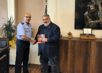 Τον Δήμαρχο Εορδαίας Παναγιώτη Πλακεντά επισκέφθηκε ο Διοικητής της Πυροσβεστικής Ακαδημίας Ελλάδας Υποστράτηγος Δημήτριος Καλιανιώτης