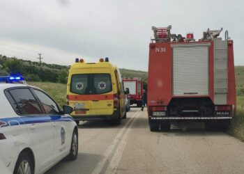 Κοζάνη: Τροχαίο ατύχημα στο δρόμο Αλωνάκια – Σιδερά
