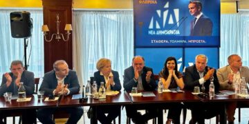 Μάκης Βορίδης και Άννα Μισέλ Ασημακοπούλου βρέθηκαν σε Γρεβενά και Φλώρινα