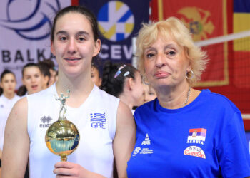 Βόλεϊ: Με κορυφαία την Κοζανίτισσα Δ. Νάνου η Εθνική Παγκορασίδων 1η στο Βαλκανικό Πρωτάθλημα