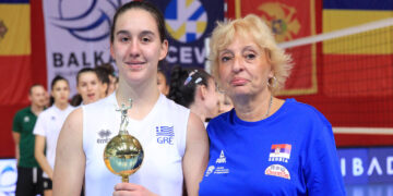 Βόλεϊ: Με κορυφαία την Κοζανίτισσα Δ. Νάνου η Εθνική Παγκορασίδων 1η στο Βαλκανικό Πρωτάθλημα