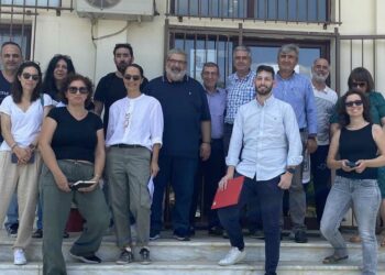 Αυτοψία του Δ. Εορδαίας, και του Πανεπιστημίου Δ. Μ. στο στρατόπεδο Καπετάν Φούφα για το ζήτημα δημιουργίας φοιτητικών εστιών