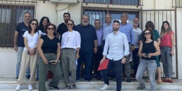 Αυτοψία του Δ. Εορδαίας, και του Πανεπιστημίου Δ. Μ. στο στρατόπεδο Καπετάν Φούφα για το ζήτημα δημιουργίας φοιτητικών εστιών